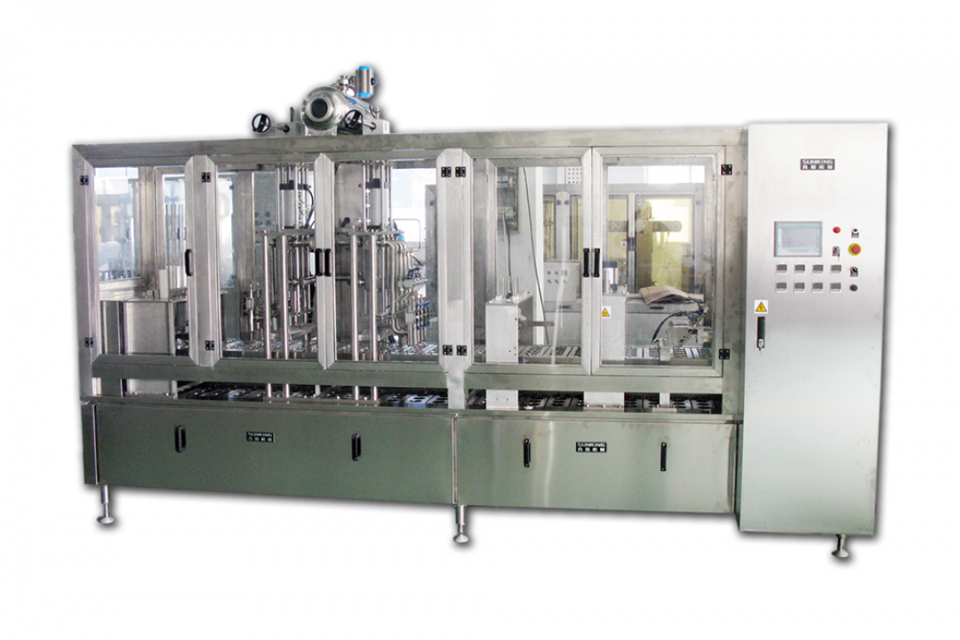 SKB-D series Automatic Plastic Cup Fill and Seal Machine